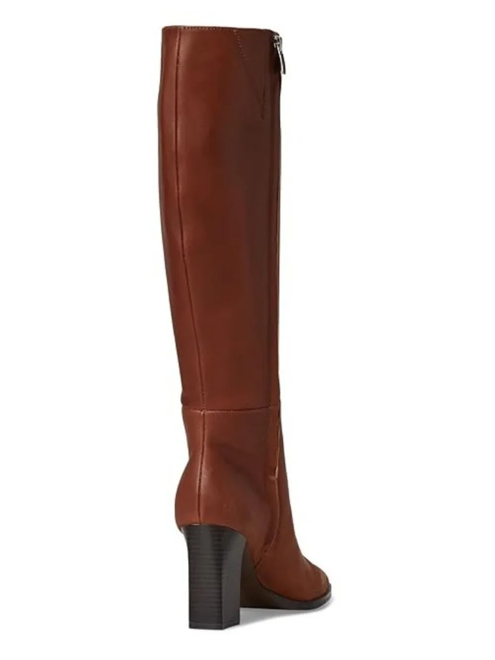 Nine West Zazz Leather Knee High Boots Natural Size 9 M NWT